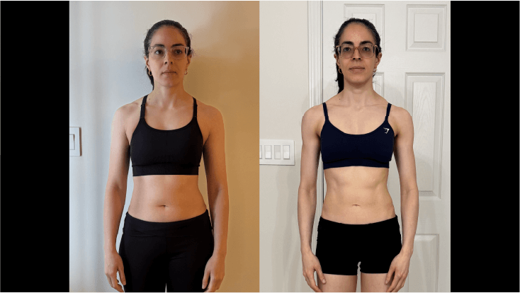 Nicole 6 month progress photo