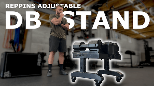 Red Adjustable Dumbbell Stand