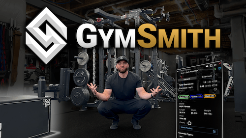 GymSmith Home Gym Builder Web App